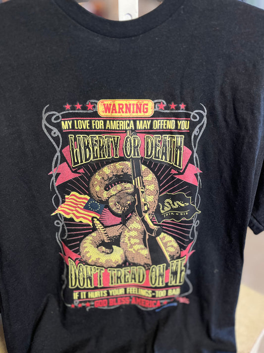 Liberty Of Death - shirt