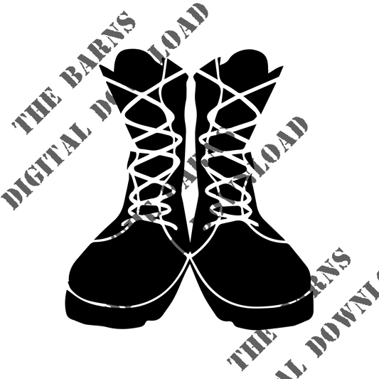 Boots - Downloadable SVG File