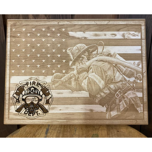 Firefighter's Plaque