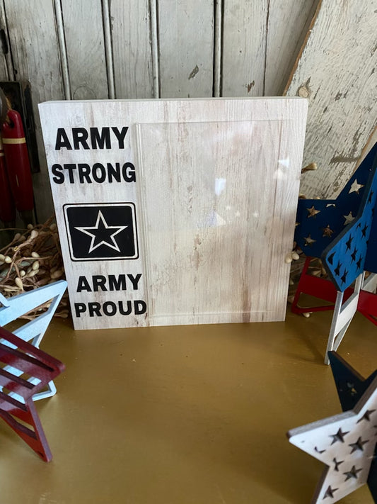 Military Strong Photo Frame