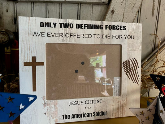 Two Defining Forces Photo Frame